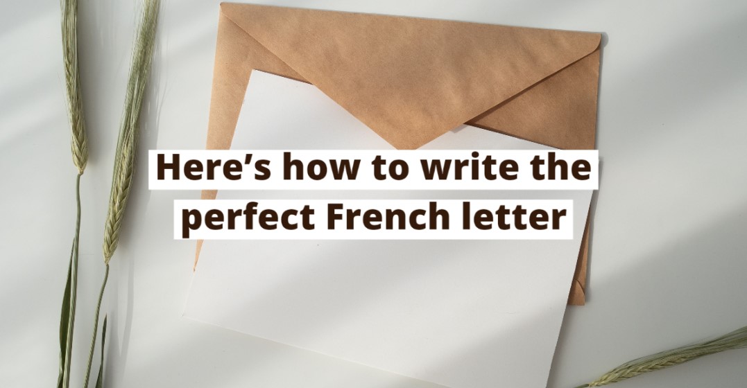 Structure Of A Formal Letter In French French Letters - vrogue.co