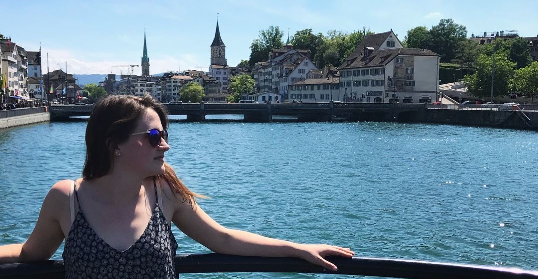 Lingoda German student, Kate, enjoying time in Zürich