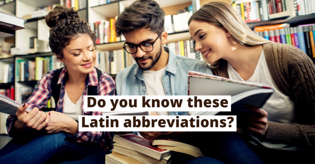 11 Latin Abbreviations in English