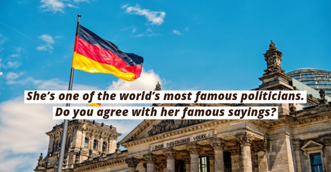 Top 10 German Phrases by Angela Merkel
