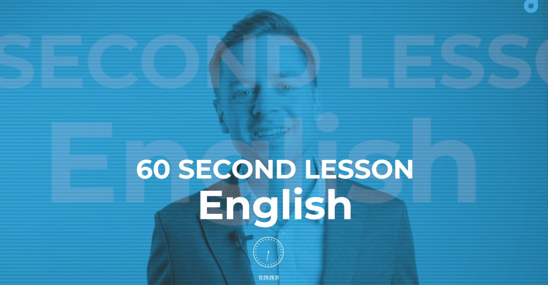 Lección de inglés en 60 segundos: mi biografía
