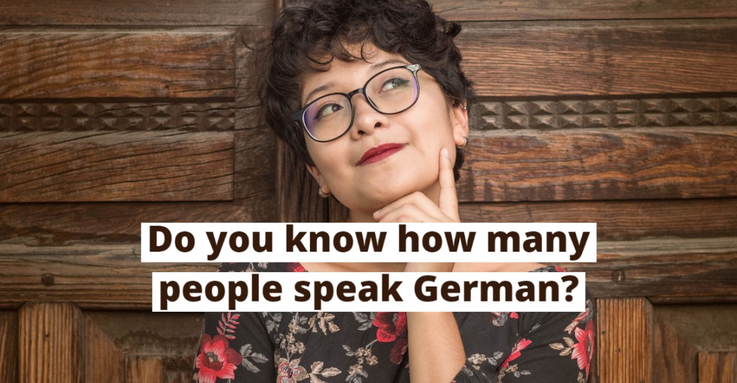 How many people speak German?