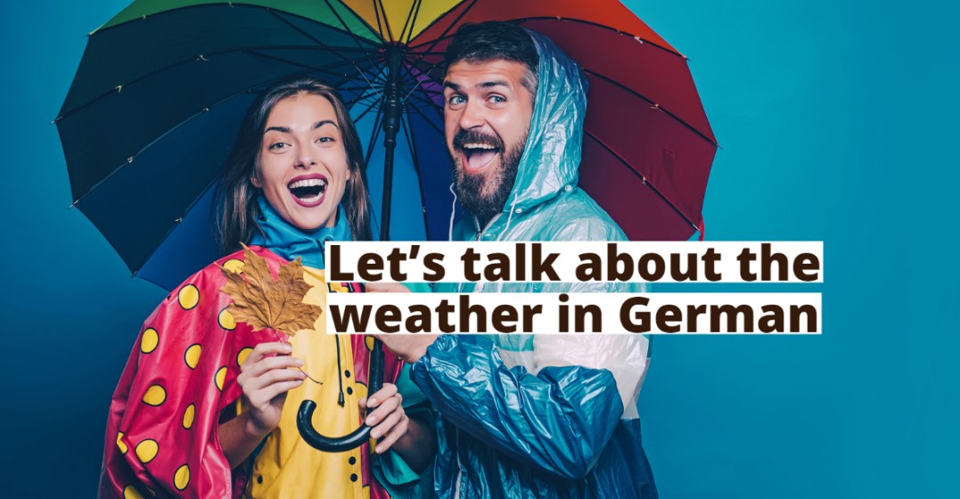 Words and expressions to talk about the German weather