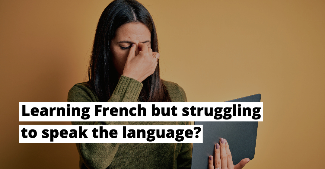 How to speak French