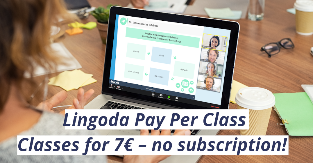 Lingoda Pay Per Class – 60 Minute Lessons For Just 7€!