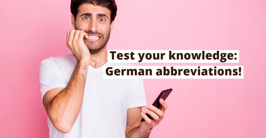 Best German Abbreviations to Help You Sound Fluent