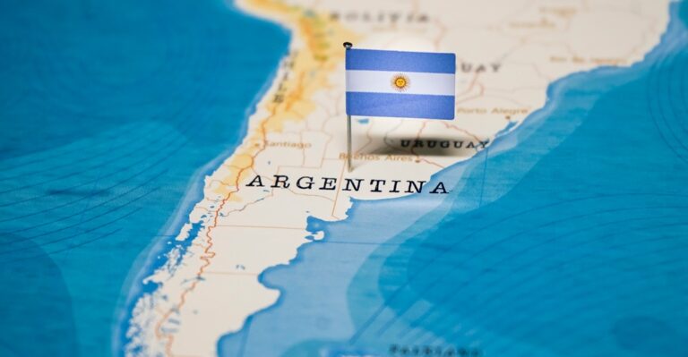 The,Flag,Of,Argentina,In,The,World,Map